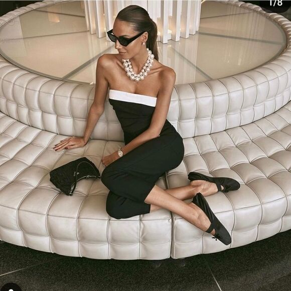 ZARA 2- Pack of pearl necklaces BLOGGERS FAV - Picture 6 of 15